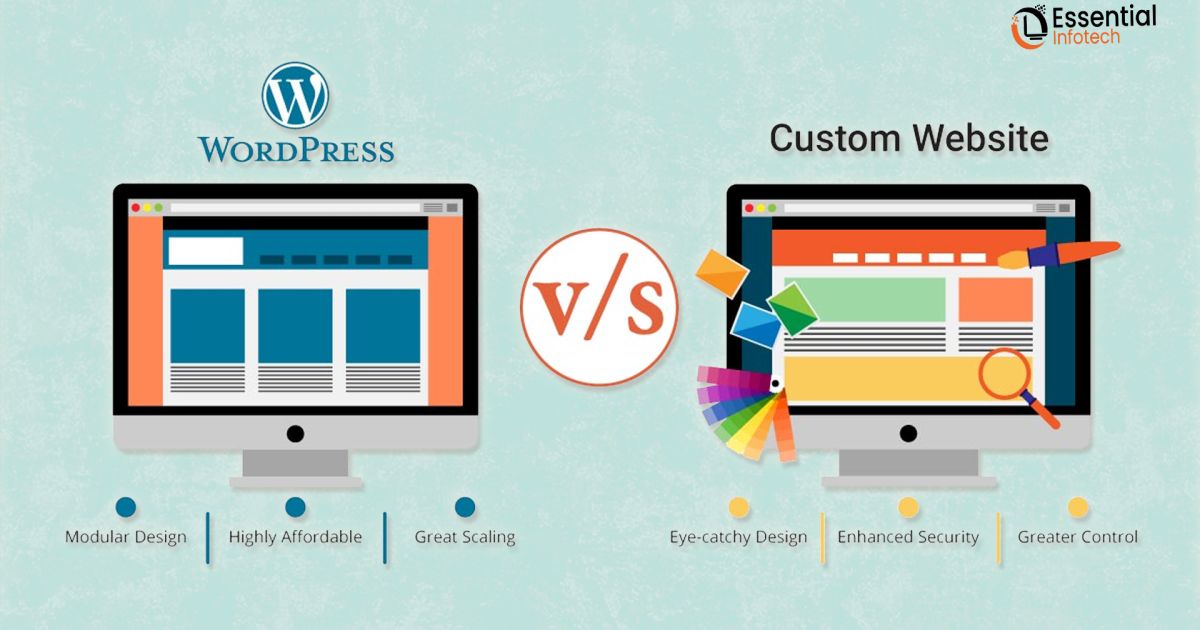 Wordpress VS Custom website