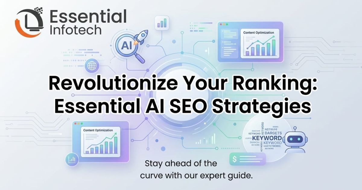 Revolutionize you ranking with essential Ai SEO strategies.